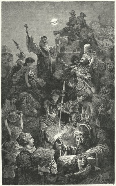 Oblężenie weneckiego miasta Nikozji przez Turków, 1570 autorstwa Hermann Vogel