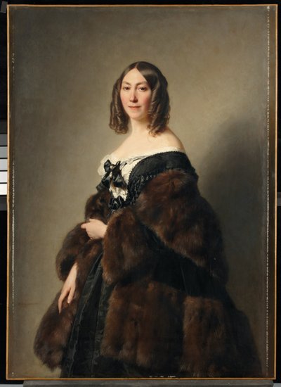 Portret Cécile Charlotte Furtado-Heine (olej na płótnie) autorstwa Hermann Winterhalter