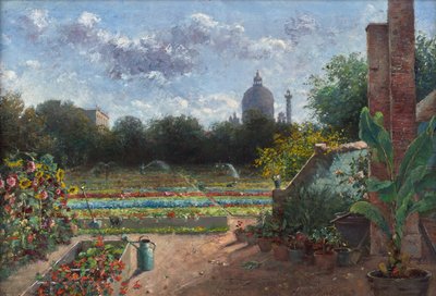 Ogród botaniczny w Wiedniu autorstwa Hermine Lang Laris
