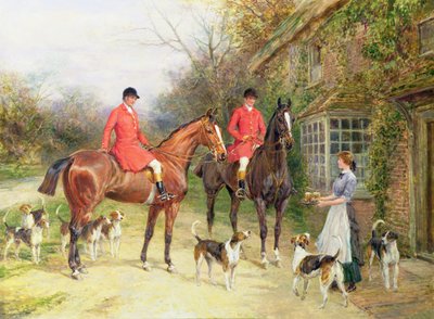 Zatrzymaj się w Fox Inn autorstwa Heywood Hardy