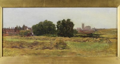 Keynsham, Gloucestershire autorstwa Heywood Hardy