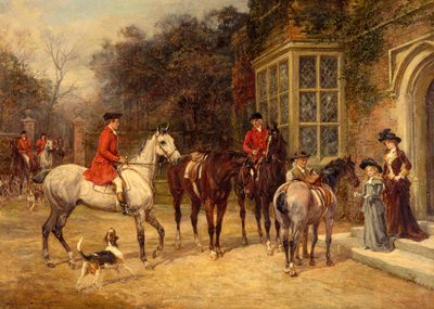 Spotkanie autorstwa Heywood Hardy