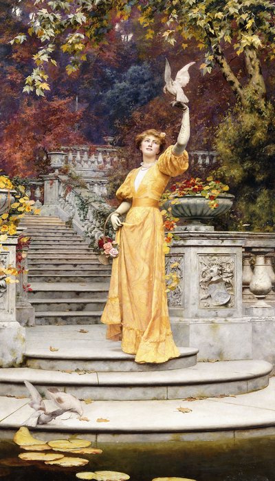 Gołąb, autorstwa Heywood Hardy