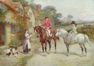 Pierwsza przerwa w rodzinie autorstwa Heywood Hardy