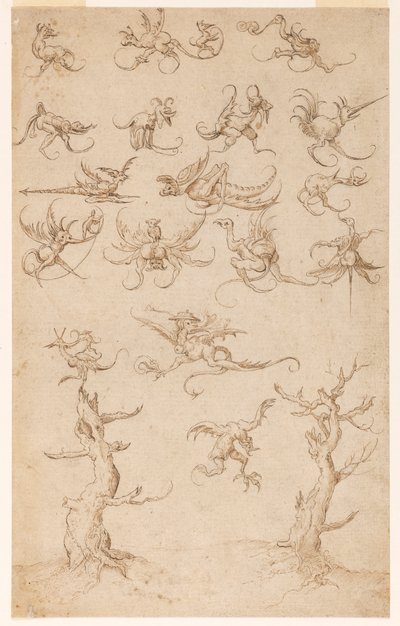 groteskowy autorstwa Hieronymous Bosch