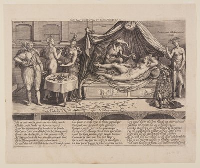 Vanitas autorstwa Hieronymous Wierix