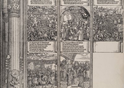 Sojusz Maksymiliana z Henrykiem VIII, Podwójne wesele w Wiedniu, Kampania w Gelde..., 1515. autorstwa Hieronymus Andreae