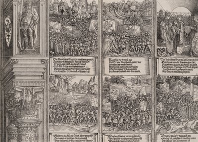 Małżeństwo Filipa Pięknego z Joanną Austriacką, Maksymilian odzyskuje okupowane T..., 1515. autorstwa Hieronymus Andreae