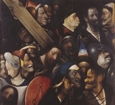 Chrystus niosący krzyż, 1515-1516 autorstwa Hieronymus Bosch
