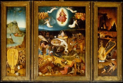 Sąd Ostateczny autorstwa Hieronymus Bosch