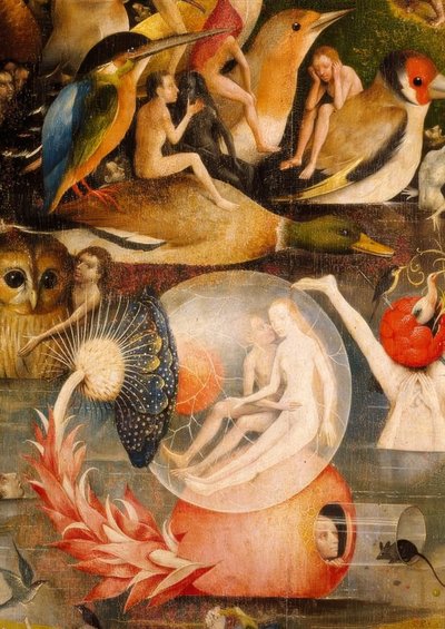 Ogród rozkoszy ziemskich autorstwa Hieronymus Bosch
