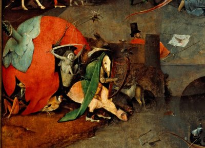 Pokusa św. Antoniego autorstwa Hieronymus Bosch