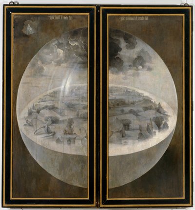 Ogród rozkoszy ... (obraz na drewnie) autorstwa Hieronymus Bosch