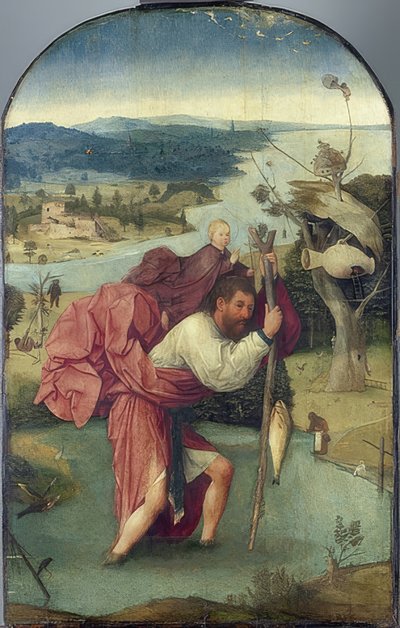 Święty Krzysztof autorstwa Hieronymus Bosch