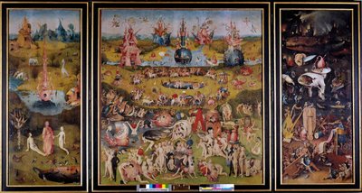 Ogród rozkoszy ziemskich autorstwa Hieronymus Bosch