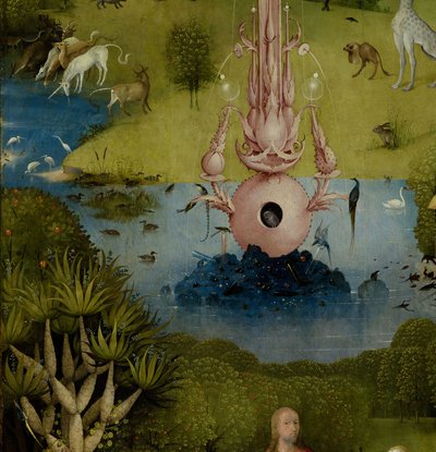 Ogród rozkoszy ziemskich, 1490-1500 autorstwa Hieronymus Bosch