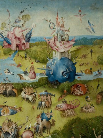 Ogród rozkoszy ziemskich, 1490-1500 autorstwa Hieronymus Bosch