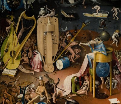 Ogród rozkoszy ziemskich, 1490-1500 autorstwa Hieronymus Bosch