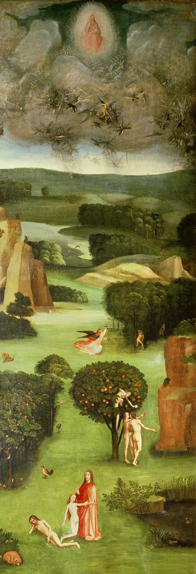 Sąd Ostateczny (Ołtarz): Wnętrze lewego skrzydła autorstwa Hieronymus Bosch