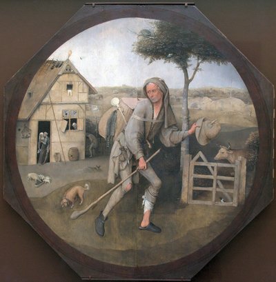Handlarz Przypowieść o synu marnotrawnym autorstwa Hieronymus Bosch