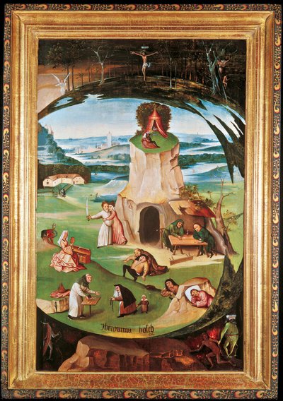 Siedem grzechów głównych autorstwa Hieronymus Bosch