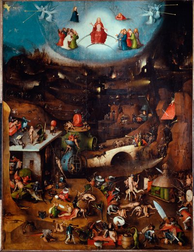 Tryptyk Sądu Ostatecznego, płycina środkowa, ok.1504 (malarstwo na drewnie) autorstwa Hieronymus Bosch