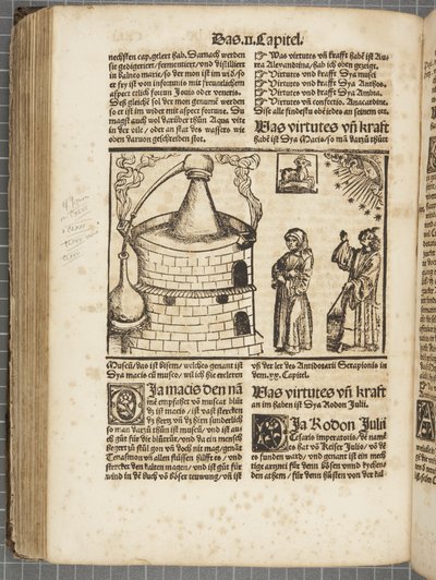 Destylacja Księgi autorstwa Hieronymus Brunschwig