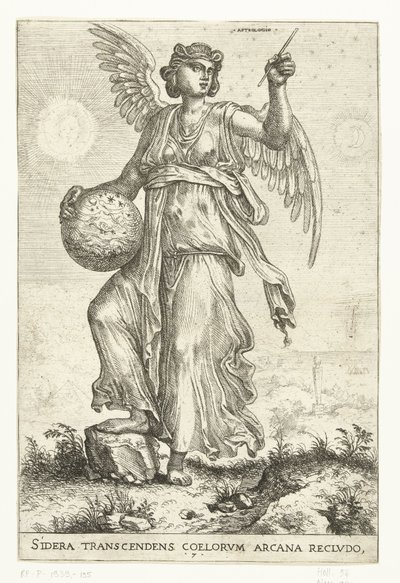 Astronomia autorstwa Hieronymus Cock