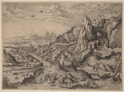 Ofiara Abrahama autorstwa Hieronymus Cock