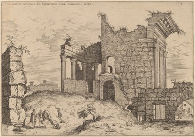 Drugi widok forum Nerva autorstwa Hieronymus Cock