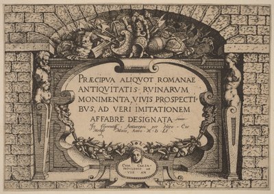 Strona tytułowa autorstwa Hieronymus Cock