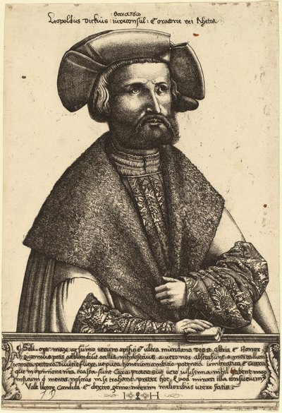 Leopold Dick autorstwa Hieronymus Hopfer