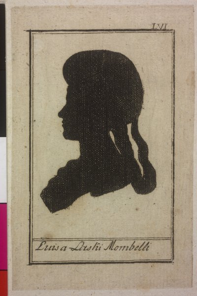 Luisa Mombelli autorstwa Hieronymus Loschenkohl