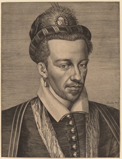 Henryk z Nawarry autorstwa Hieronymus Wierix