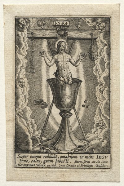 Krew Odkupiciela autorstwa Hieronymus Wierix
