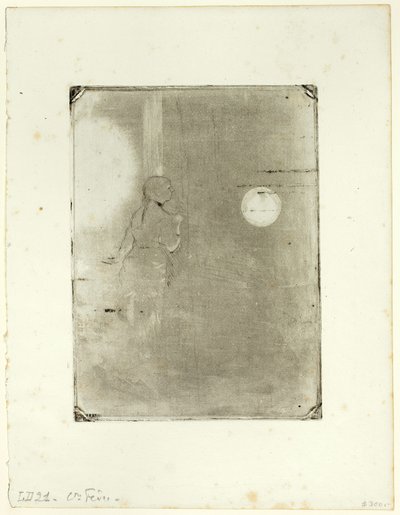 Piosenkarka kawiarniano-koncertowa autorstwa Hilaire Germain Edgar Degas