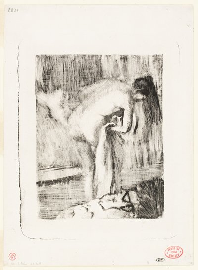 Po kąpieli II autorstwa Hilaire Germain Edgar Degas