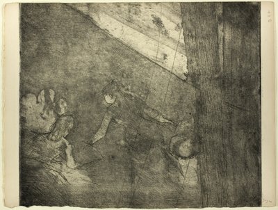 W Café des Ambassadeurs autorstwa Hilaire Germain Edgar Degas