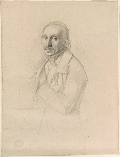 Auguste Degas autorstwa Hilaire Germain Edgar Degas