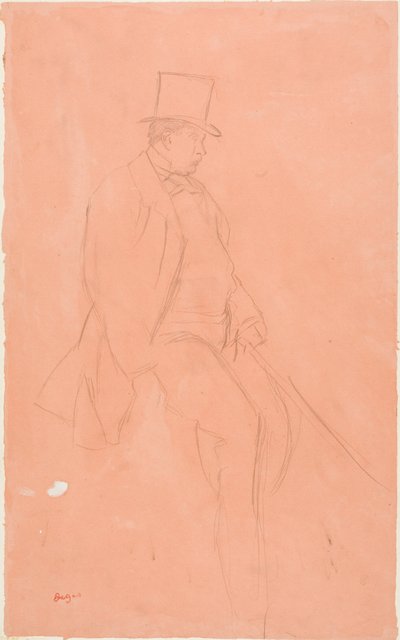 Gentleman Rider autorstwa Hilaire Germain Edgar Degas