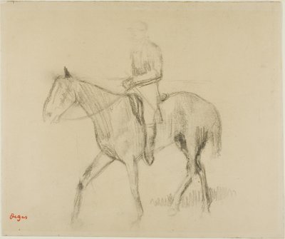 Koń i jeździec autorstwa Hilaire Germain Edgar Degas