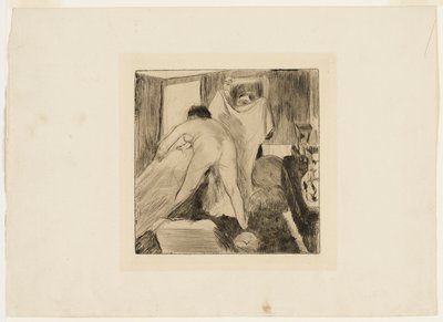 Opuszczanie wanny autorstwa Hilaire Germain Edgar Degas