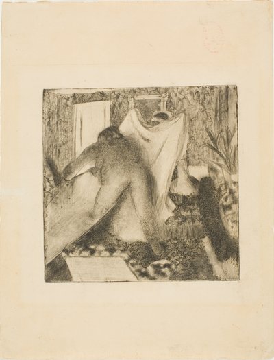 Opuszczanie wanny autorstwa Hilaire Germain Edgar Degas