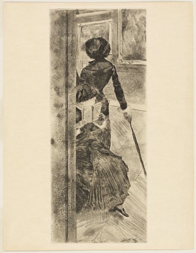 Mary Cassatt w Luwrze: Galeria obrazów autorstwa Hilaire Germain Edgar Degas