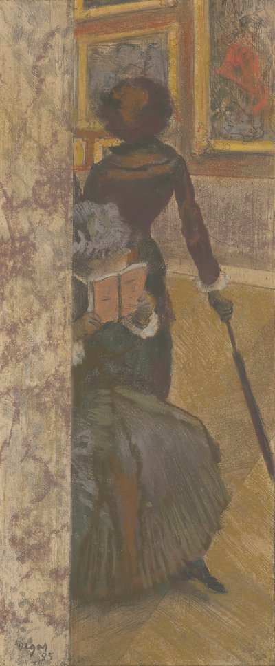 Mary Cassatt w Luwrze: Galeria obrazów autorstwa Hilaire Germain Edgar Degas