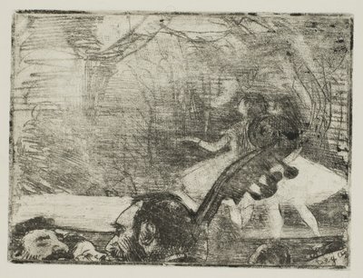 Na scenie I autorstwa Hilaire Germain Edgar Degas
