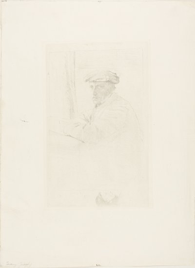 Grawer Joseph Tourny autorstwa Hilaire Germain Edgar Degas