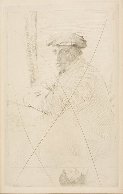 Grawer Joseph Tourny autorstwa Hilaire Germain Edgar Degas