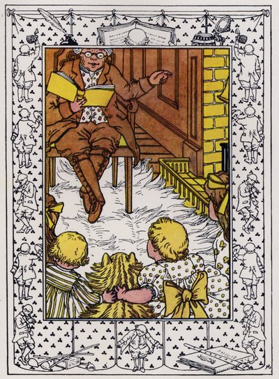 Kuzyn Peter (kolor lito) autorstwa Hilda Broughton