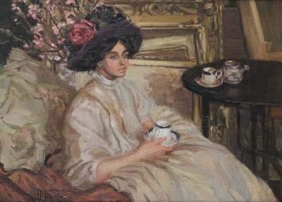 Podwieczorek, 1917. autorstwa Hilda Fearon